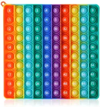 Jouets Anti Stress en Silicone pour enfants, bulle sensorielle, pour autisme, l'anxiété Squishy, cadeau de noël, 9x9, 20cm 