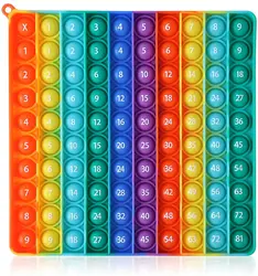Jouets Anti Stress en Silicone pour enfants, bulle sensorielle, pour autisme, l'anxiété Squishy, cadeau de noël, 9x9, 20cm 