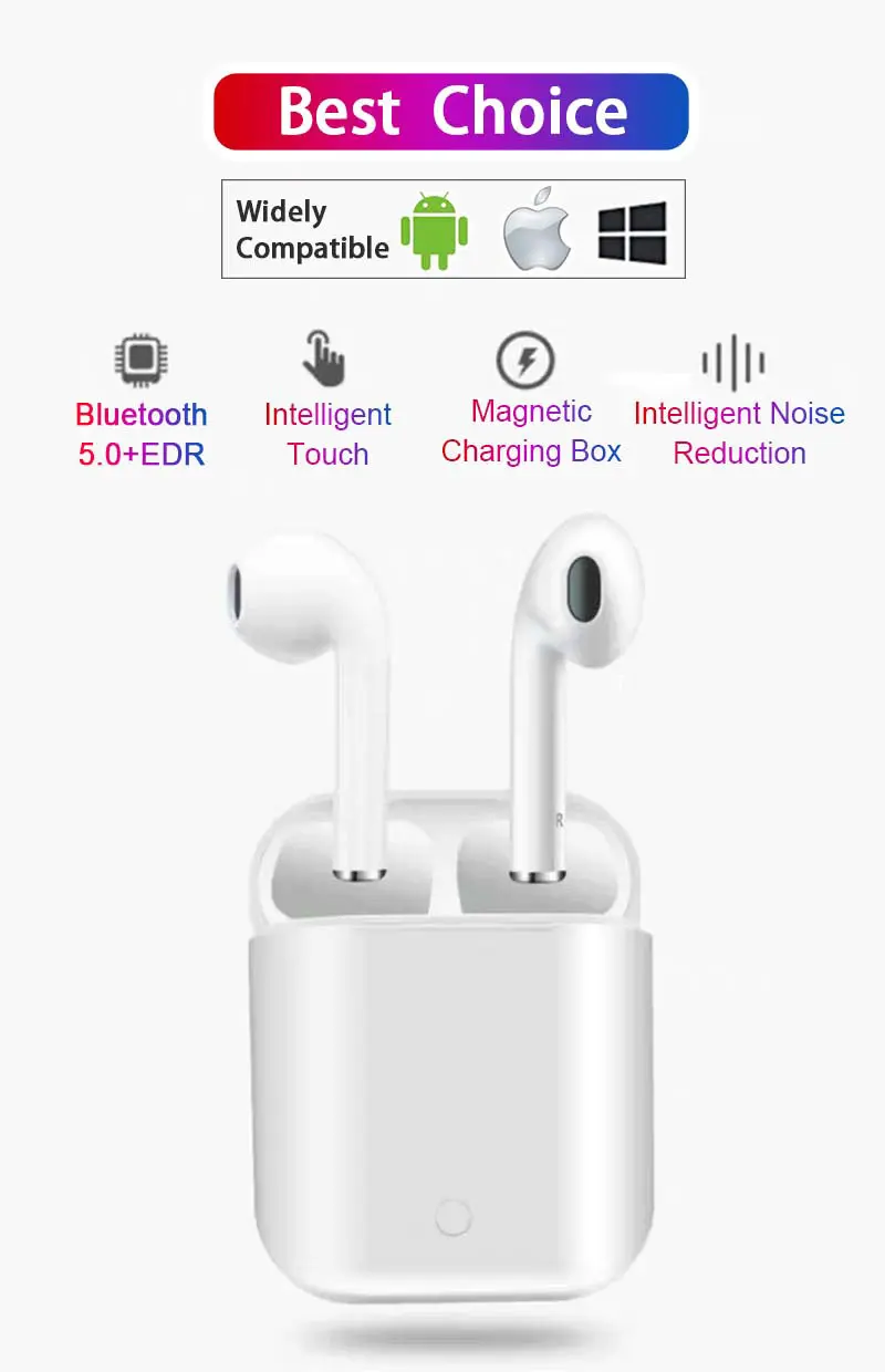 I11 tws pods bluetooth наушники беспроводные наушники-вкладыши игровая гарнитура redmi airdots шумоподавление PK i12 i200 i10 i9s