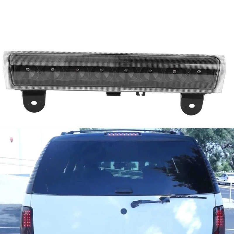 Car LED Third Brake Light Roof Stop Lamp For Chevrolet Tahoe Suburban GMC Yukon XL 2000-06 Black |