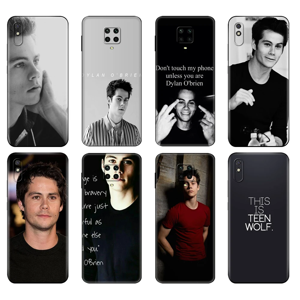 Black tpu Case For Xiaomi Redmi 7A 8 8A 9 9A 9C Note 8T Pro T 9S Dylan Oɻrien Teen Wolf | Мобильные телефоны и