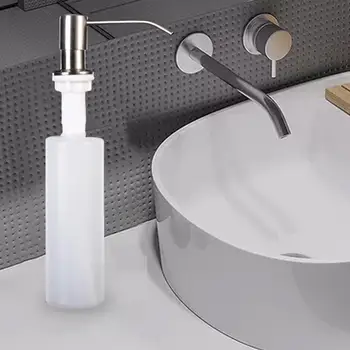 

Soap Dispenser ABS Essential Oils Lotions Liquid Soap Bottle Manual Pressing Soap Lotion Dispenser Kitchen Accessories