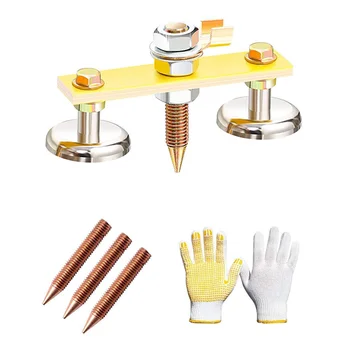 

5 Pcs netic Welding Ground Clamp,New Welding net Head, netic Welding Support,Strong netism Large Suction