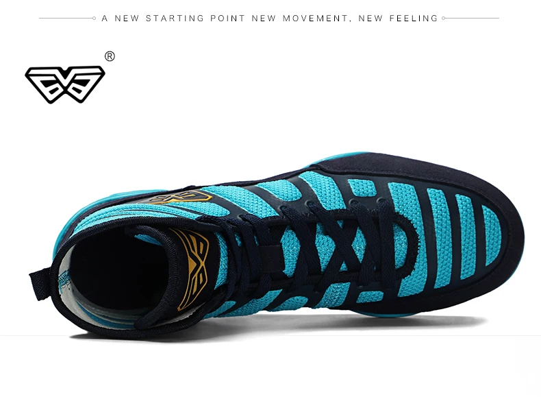 Аутентичная профессиональная борцовская обувь для мужчин, тренировочная обувь, сухожилия в конце, кожаные кроссовки, анти-скользкая боксерская обувь