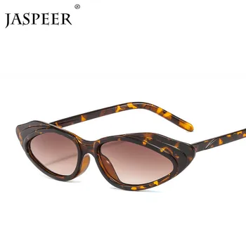 

JASPEER New Small Frame Cat Eye Sunglasses Women Men Fashion Brand Designer Vintage Sun Glasses Female Eyewear UV400
