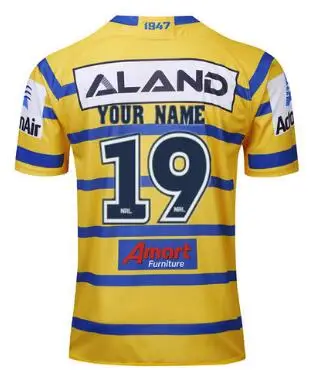 Print name number PARRAMATTA EELS Регби Джерси Размер: S-3XL - Цвет: Print name number