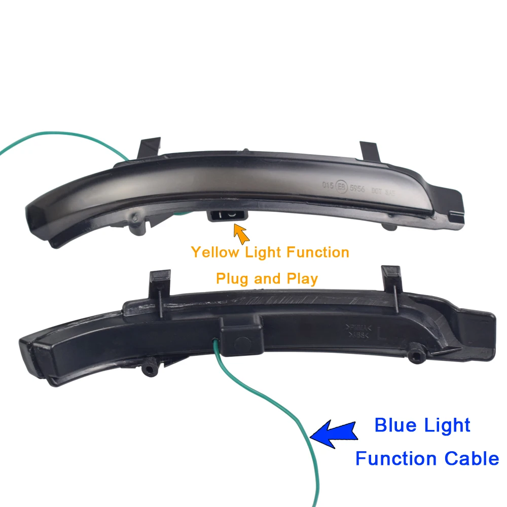 Malcayang Frecce Dinamiche A LED Per Skoda Superb B6 (2008-2014) E Octavia MK2 (2009-2013) – Tipo Originale 3T0949101/102