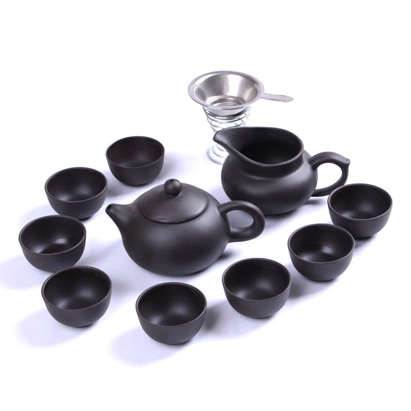 

High quality Yixing Purple Clay Kung Fu Tea Set,Teapot Handmade Tea Pot Cup Set ,Zisha Ceramic Chinese Tea Ceremony Gift