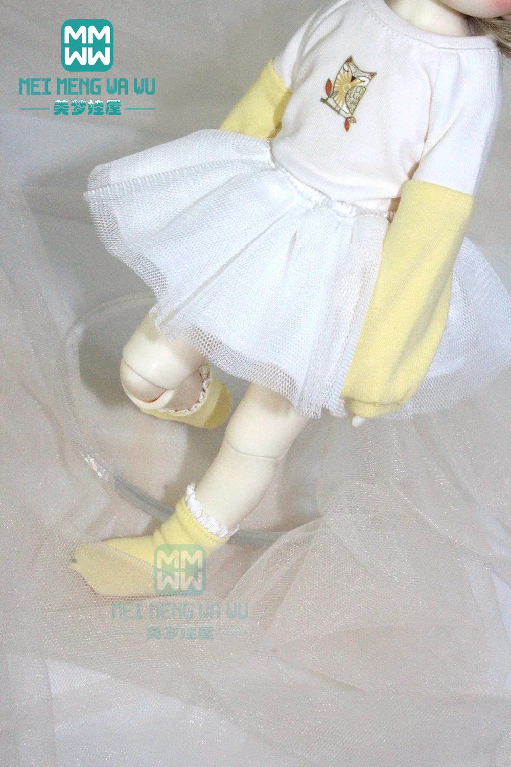 BJD куклы аксессуары Одежда для кукол подходит 27 см-30 см 1/6 YOSD MYOU bjd куклы мода носить Джемперы, юбка из пряжи, носки