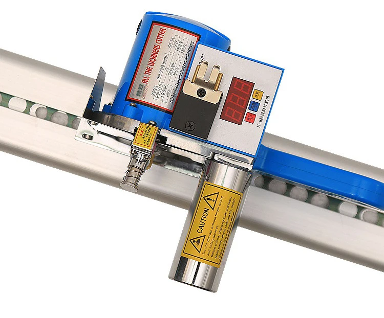

Electric Cloth Cutting Machine FABRIC END-CUTTER Track Rail-mounted cloth breaking machine with 2.4m rail
