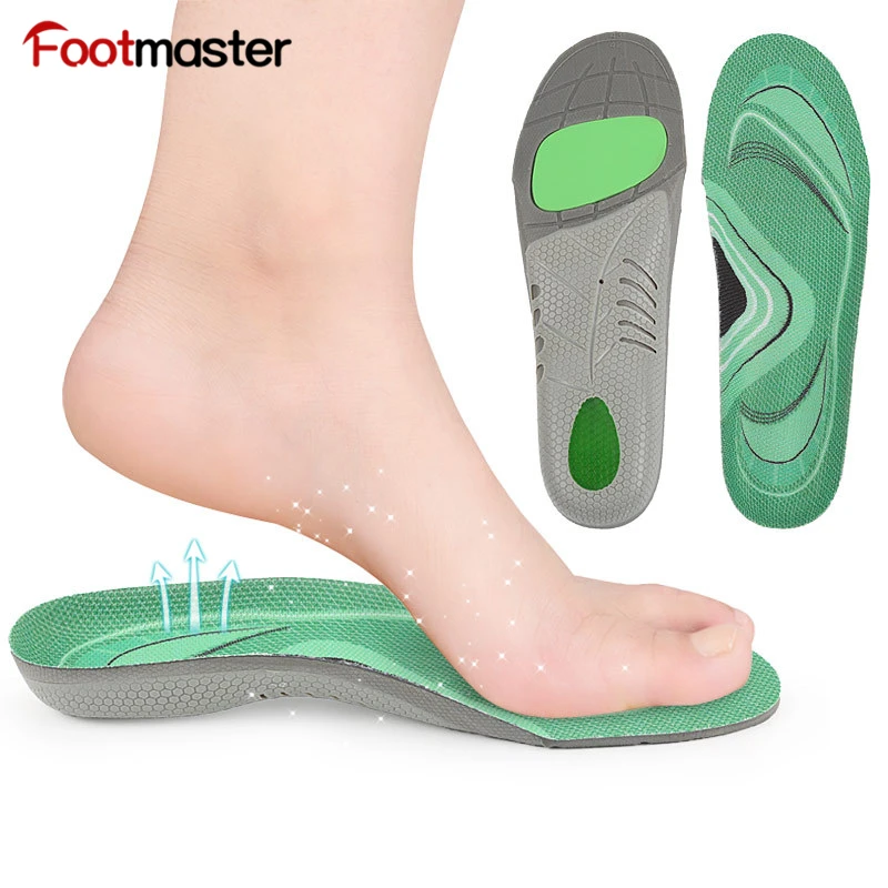 FootMaster наилучшей амортизации ортопедические вставки для подошвенный фасциит ног