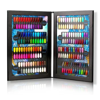 

Beautilux Professional Nail Gel Polish Color Selector Pallete Nail Salon Display Book Catalogue Color Chart 192 Colors