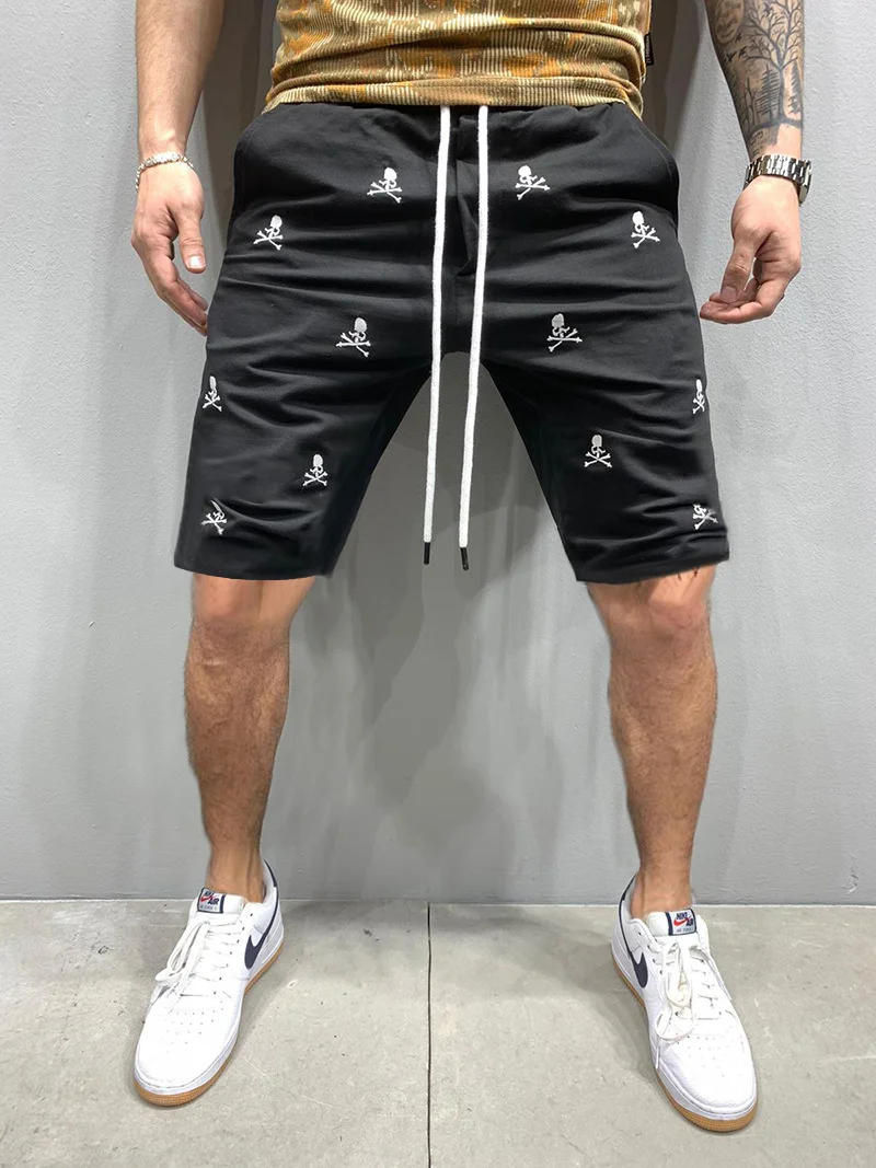 2021 NEW Summer Fitness Shorts Man Gyms 