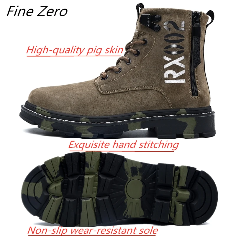 Модные тактические военные ботинки унисекс рабочая обувь новинка Осень зима