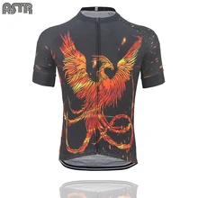 2019 NEW Summer men's cycling Jersey flaming Phenix Cycling Clothing team MTB / road Bicycle Clothes bike wear 3 pockets behind