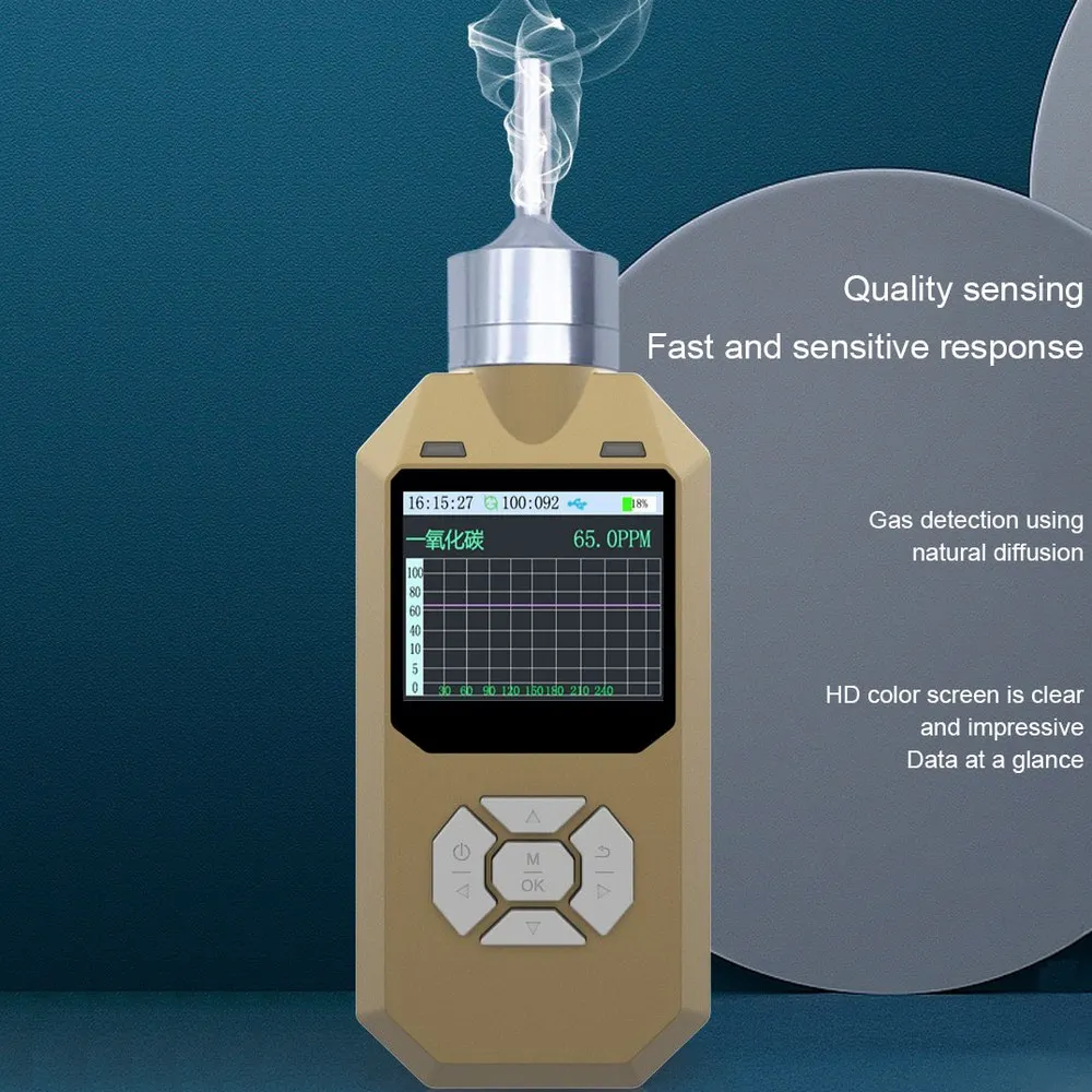 Digital O3 Detector Ozone Pumping Gas Leak Detector Ozone Monitor with