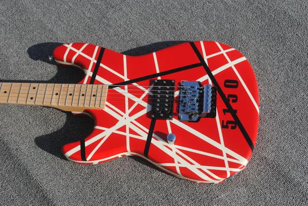 KSG левша Крам 5150 электрогитара Eddie Van Halen Крам левша 5150 гитара