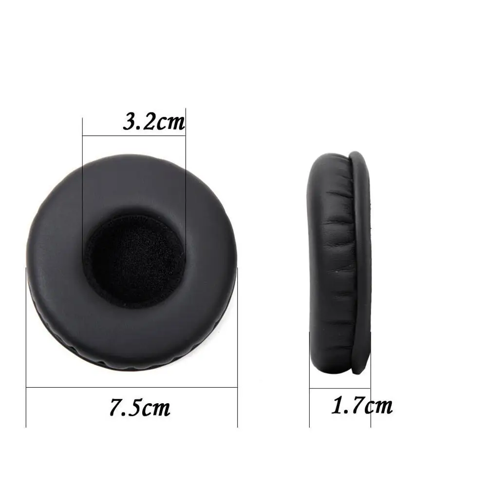 1 Pair Replacement Ear Pad Cushion Cover Earpad for Sony MDR NC6 MDR NC6 AKG K518 K518DJ K518LE K81 Headphones Headsets