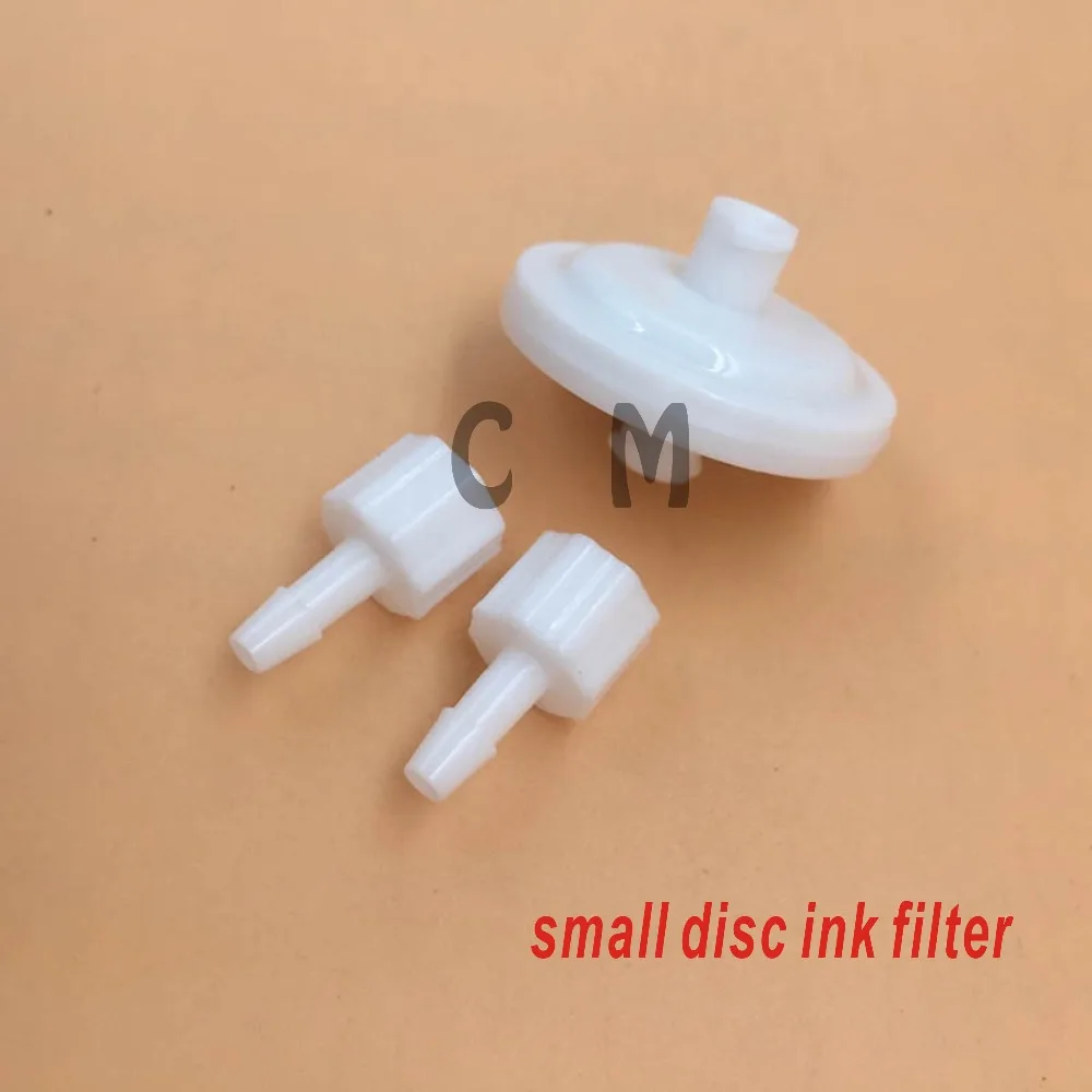 Filtro de Tinta da Cabeça de Impressão Filtro de Disco Solvente para a Cor da Sagacidade Spectra Polaris 5 Mícrons Pequeno Tinta Allwin Flora Impressora 30mm 20 Pçs 512 10 ??2