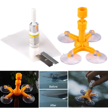 

Car Windshield Repair Tool Set DIY Auto Windscreen Crack Professional Quick Repair Agent Tools Car Repair Tool Kits
