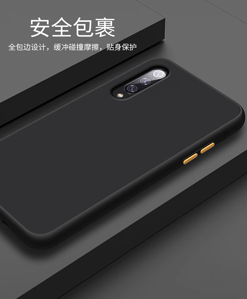 Для xiaomi mi 9 CC9 9Lite чехол Жесткий PC Прозрачный матовый защитный чехол на заднюю панель для xiaomi mi 9t Pro mi 9t A3 Lite shell