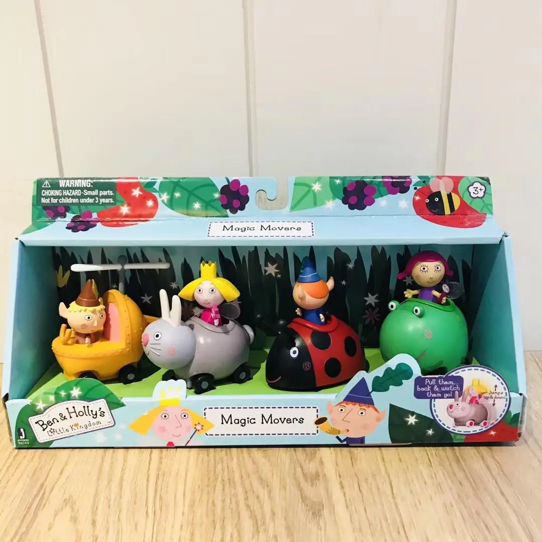 Бен и Холли Аниме Фигурки игрушки Kawaii мультфильм игрушки для детей подарок на день рождения ребенка
