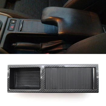 

Center Console Tray Cup Holder Carbon fiber style For BMW 3 Series E46