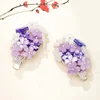 FORSEVEN Purple Lovely Flower Hair Clips Vintage Hairpins Small Hair Grips for Women Chinese Style Hair Jewelry Accessories JL ► Photo 3/6