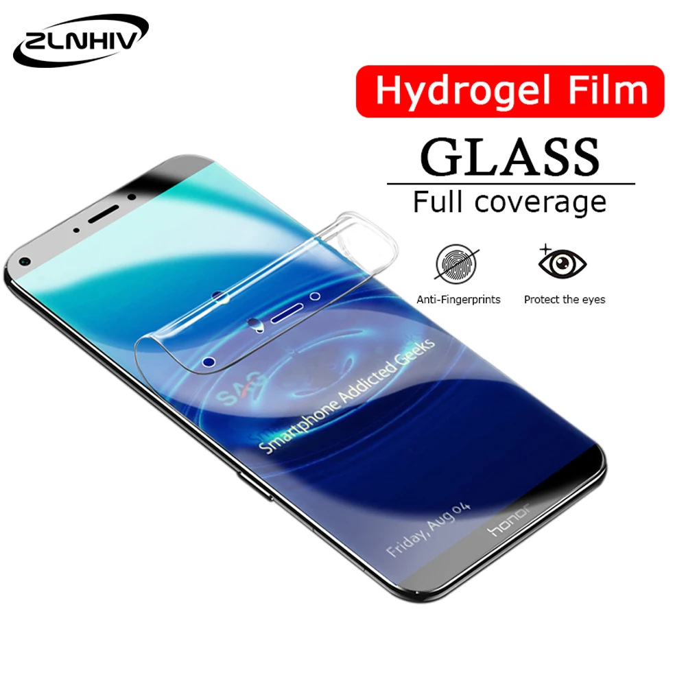 ZLNHIV мягкая Гидрогелевая пленка с полным покрытием для huawei honor 7s 7x 7a pro 7c Защитная