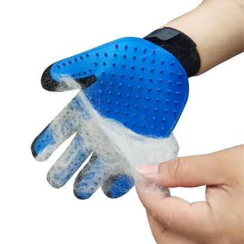 

Pet Grooming Glove for Cats Brush Comb Cat Hackle Pet Deshedding Brush Glove for Animal Dog Pet Hair GloveS for Cat Dog Grooming