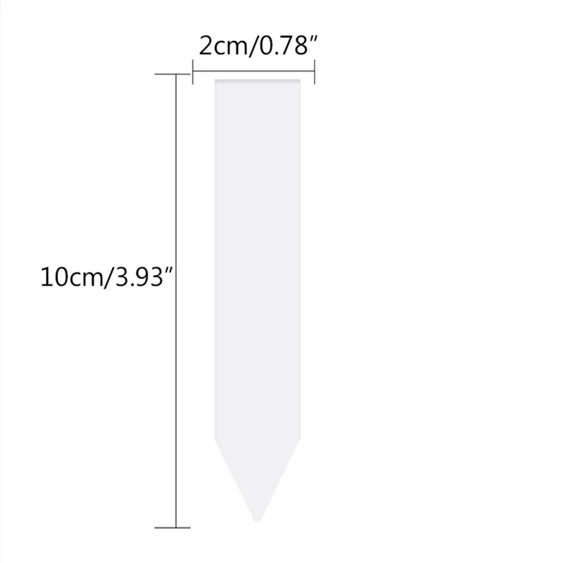 20 шт. Садоводство ПВХ бирки детский сад завод привязанные бирки маркеры Пластик Пустой дисплей семя этикетка горшок номер дерево Орнамент