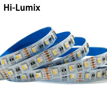 

5M 5050 SMD flexible LED Strip light DC 12V 24V RGBW/RGBWW 4 color in 1 led chip 60Leds/m 300leds Waterproof IP33/65/IP67