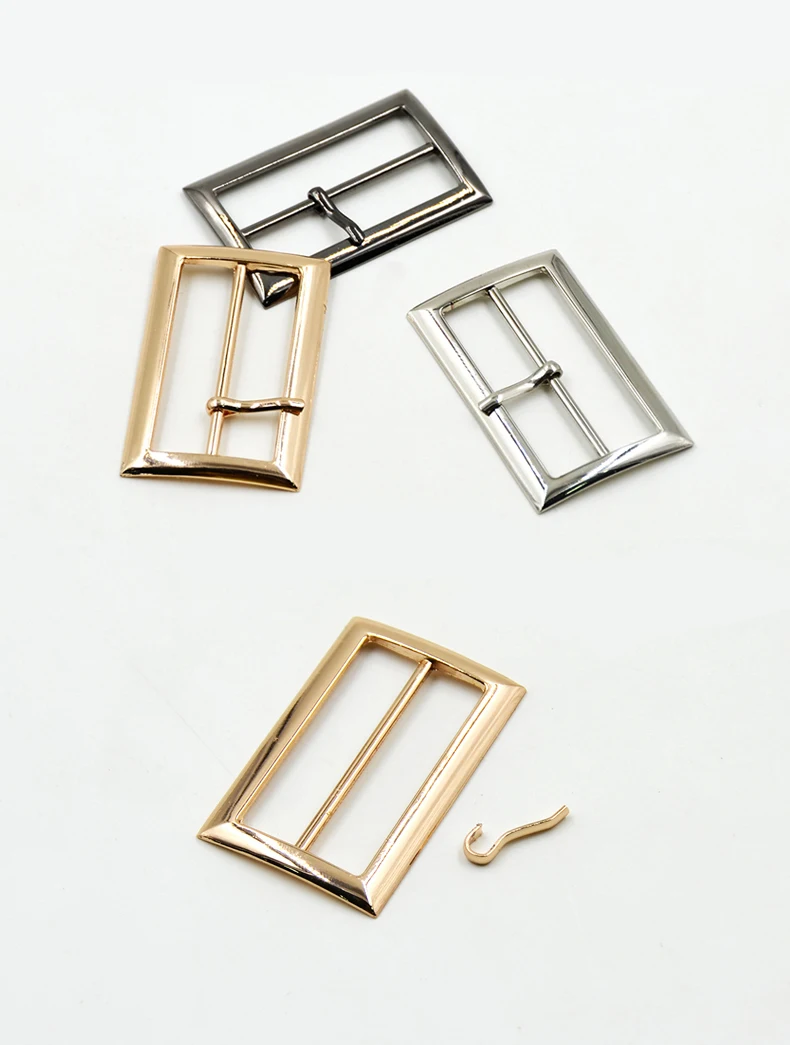Fibbie Per Cintura Uomo 10 Pezzi – Quadrate In Metallo Argento/Bronzo/Oro, 20/25/30/40/50 Mm, Accessorio Fai Da Te Per Cinture, Borse E Scarpe