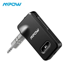 Mpow bluetooth-адаптер, приемник стерео качество звука адаптер автомобильная аудиосистема беспроводной приемник с микрофоном Поддержка Siri