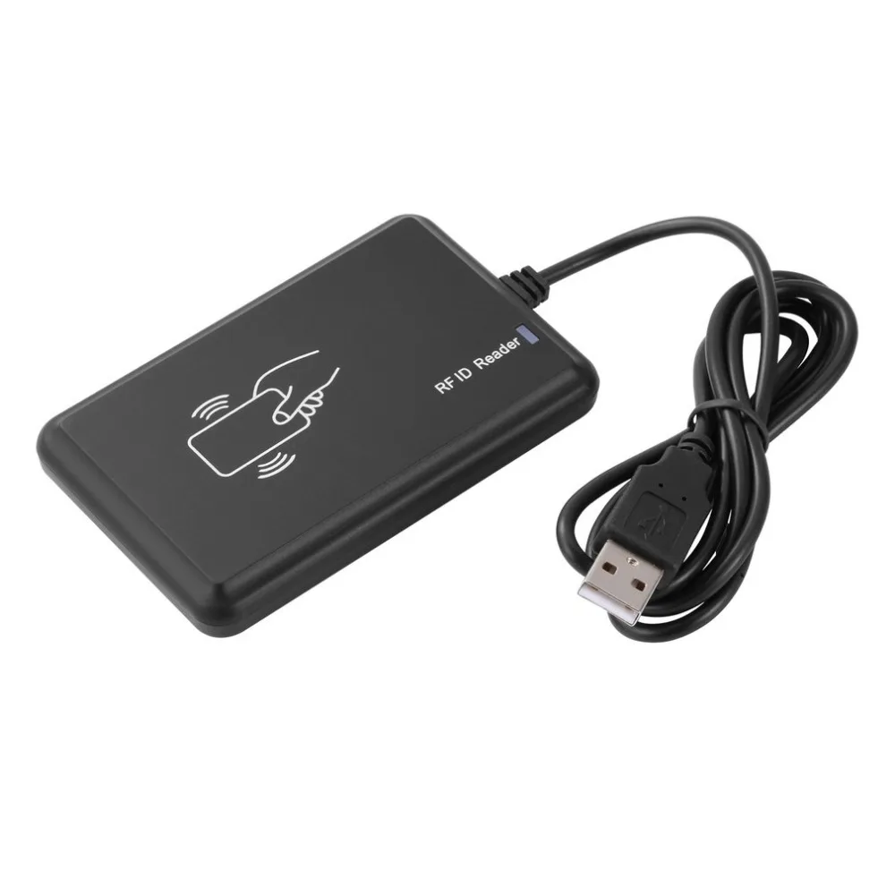 Ультра тонкий компактный размер 125 кГц USB RFID Бесконтактный датчик приближения умный бесконтактный считыватель ID карт