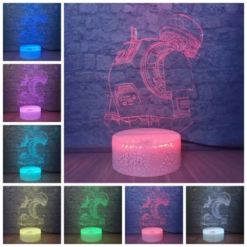 

Star Wars Series BB-8 Robot 7 Color change 3D Optical Night Light Lamp Multicolor Switch Touch Remote Desk Lampara Fans Gift Toy