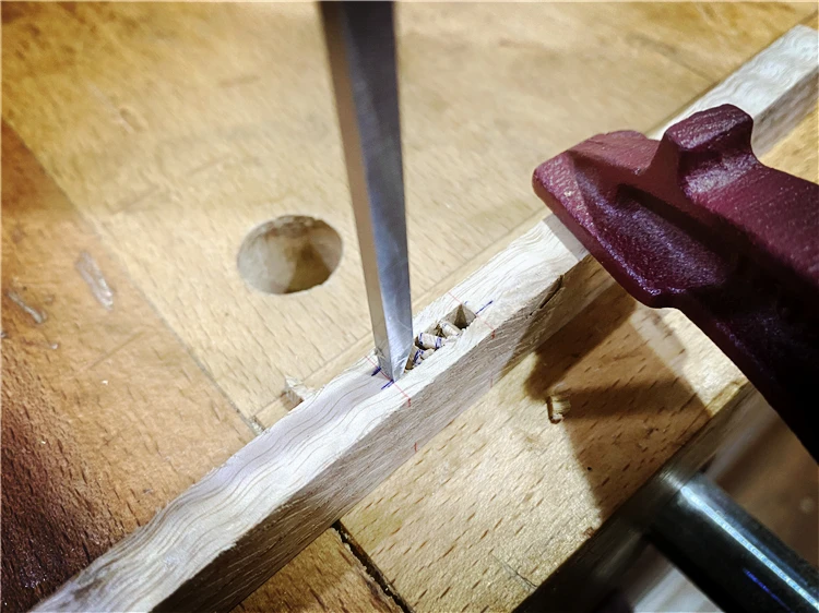 Narex Scalpelli Per Legno In Acciaio Ceco Con Manico In Carpino - Set Misure Da 6 A 50 Mm (811606-811650)