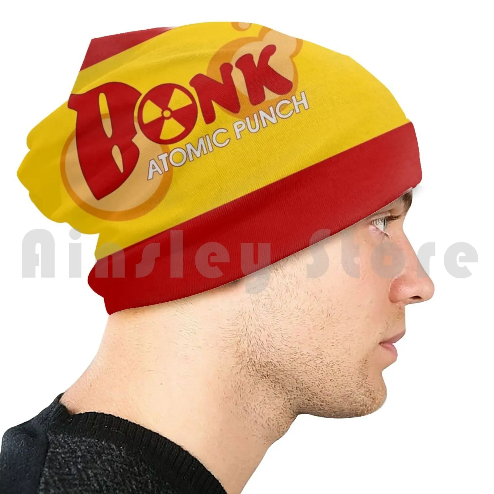 Team Fortress Bonk! Red Beanies Knit Hat Hip Hop Tf2 Team