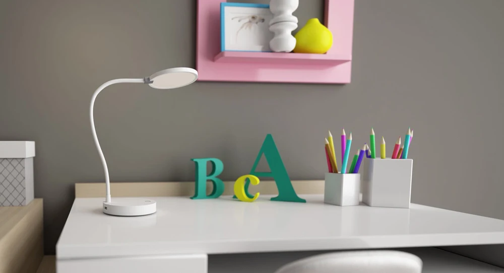 Xiaomi Mijia COOWOO U1 Интеллектуальный светодиодный настольный светильник с датчиком света Беспроводная функция защиты глаз умный дом