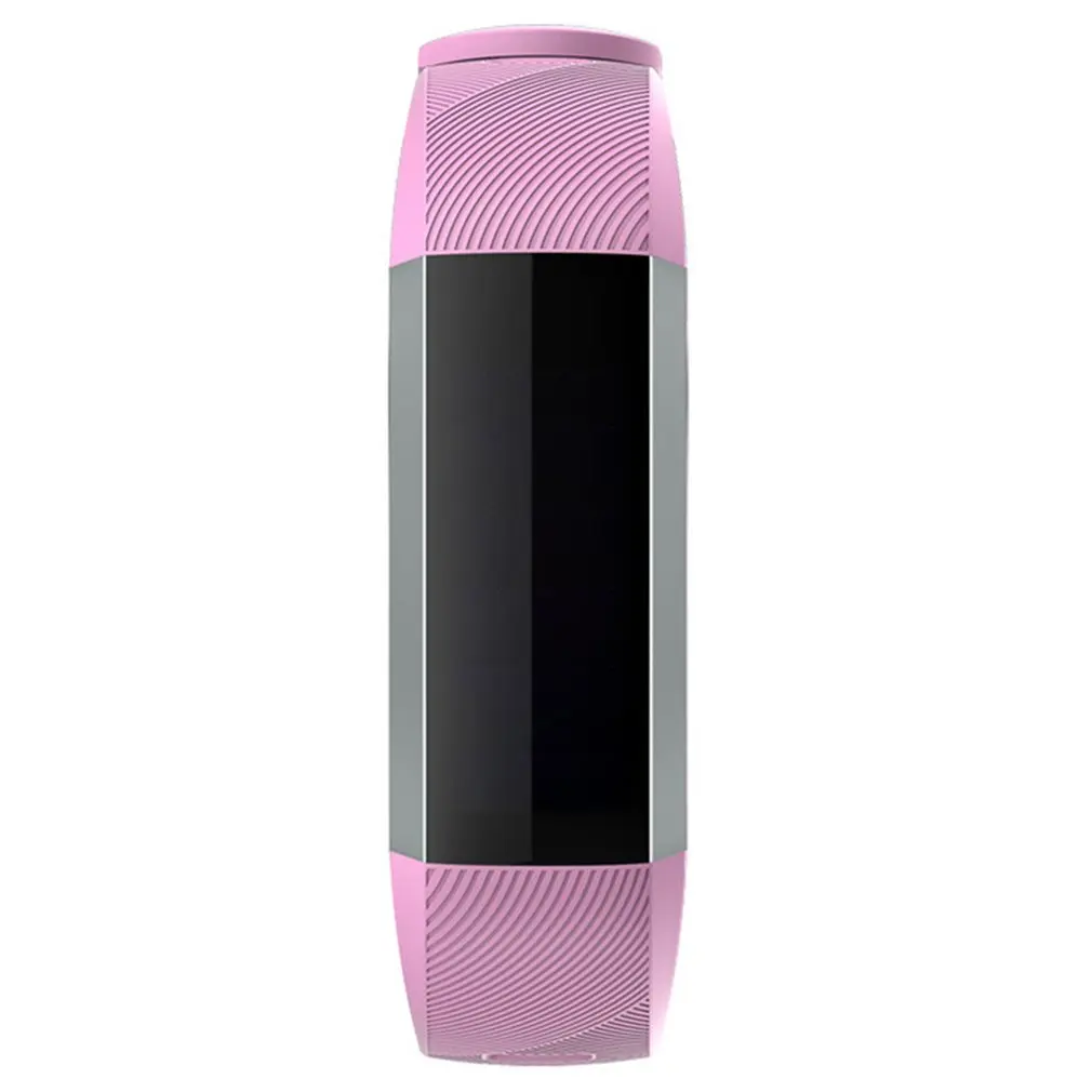 pink M2 цветной экран умный Браслет сердечный ритм кровяной кислород мониторинг здоровья мульти-спортивный режим Подарочный браслет - Цвет: pink