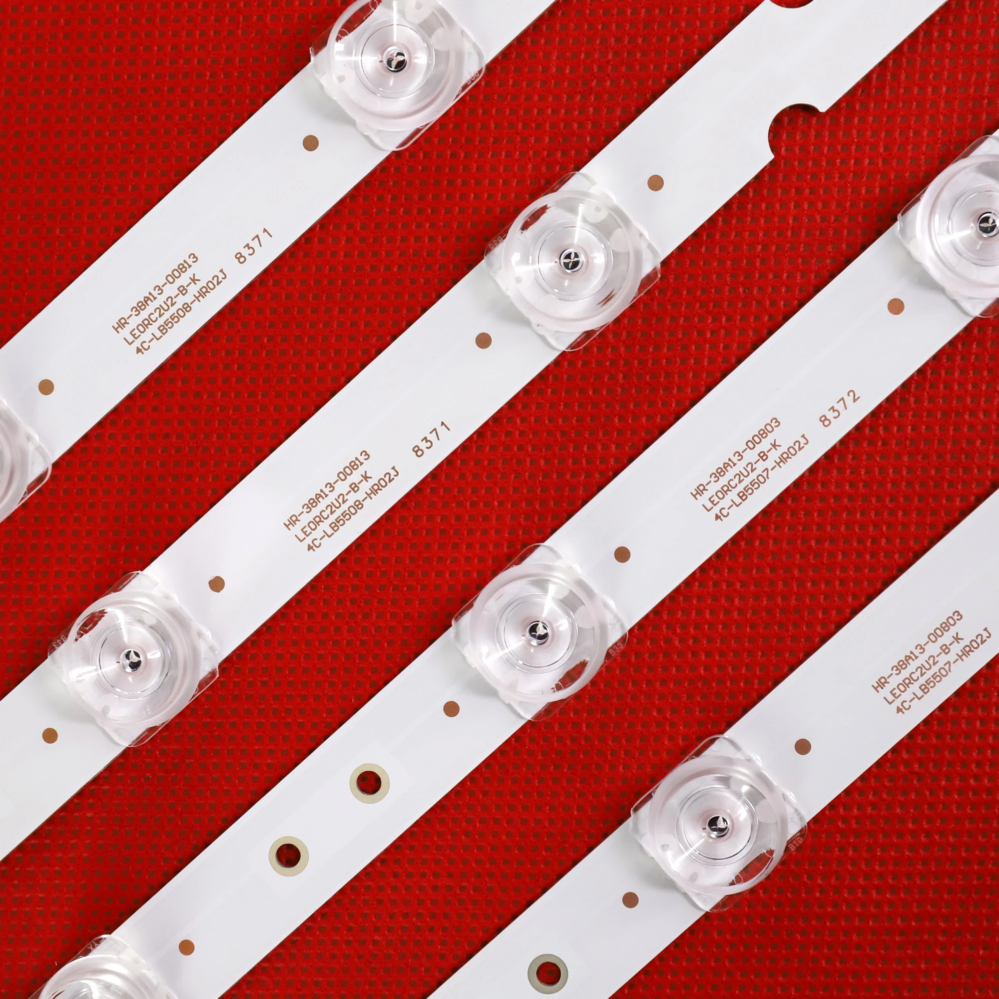 Tira de Retroiluminação Led Pcs Conjunto para Tcl 55p65us 55u3800c 55p65 55d6 55f6 55l2 4c-lb5507-pf02j Hr03j 55hr330m07b2 v2 55hr330m08a2 - Imagem 4