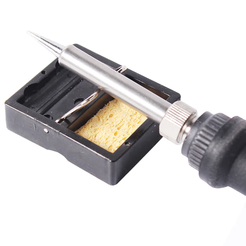 Подставка для паяльника стойка квадратная станция держатель железа инструменты