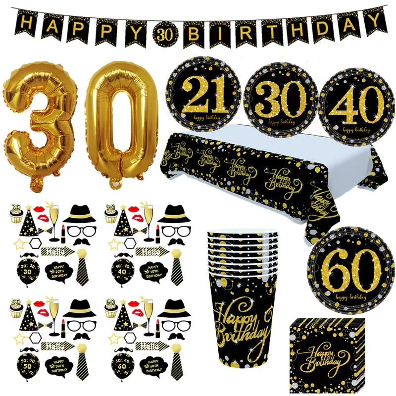 Cheers to 30 Years 30th Birthday Party Decorations Adult Paper Banner Letter Garland 40 50 60 70 Decoration | Дом и сад