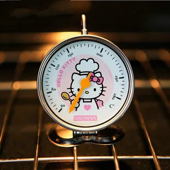 

HELLO Kitty Hanging stainless steel oven thermometer kitchen innstant reading thermometer cooking thermometer thermometer home