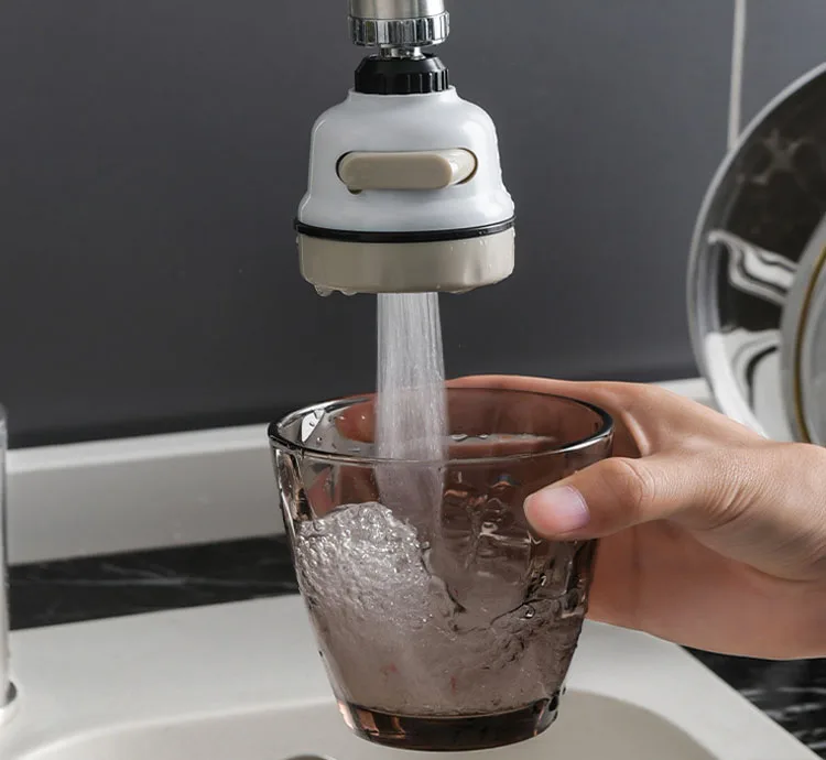 360 Degree Diffuser Swivel Kitchen Accessories Cleaning Fruit Vegetable Tools Splash-proof Water-saving Shower Kitchen Gadgets