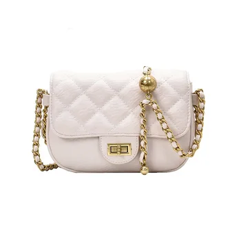 

Lattice Shoulde Bags Sac A Main Women Leather Handbags Chain Messenger Bags Famous Classic Purses Brand Designer Crossbody Bags