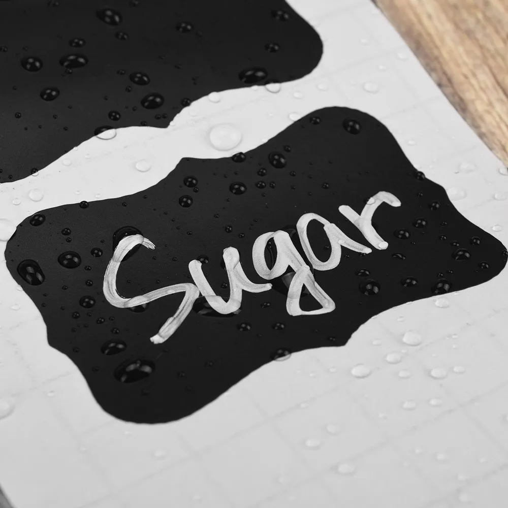 150 шт баночки для специй наклейки кухонные этикетки буфета органайзеры хранение