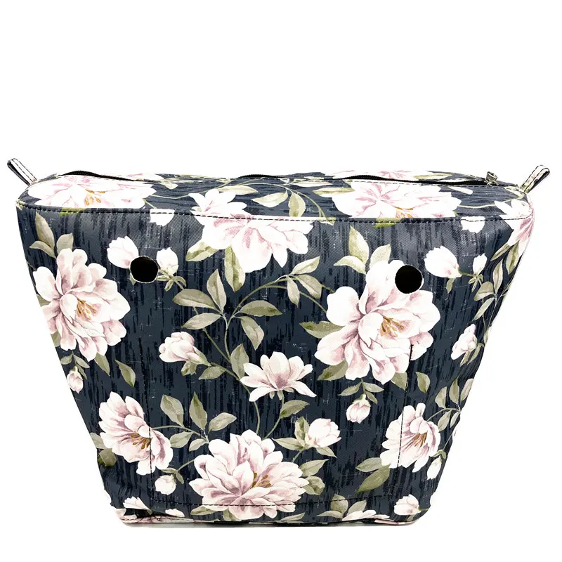 

1 pcs new black canvas flower bag inner lining for obag 2020