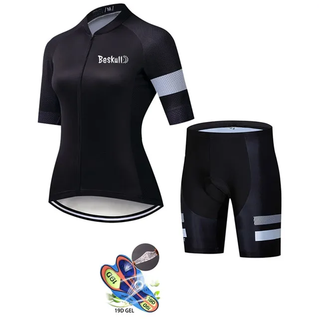 Short sleeve set 10 Велоспорт Джерси Лето Pro команда триатлонный костюм женский короткий рукав MTB велосипедная одежда Велосипедное трико Ropa ciclismo набор - Цвет: Short sleeve set 10
