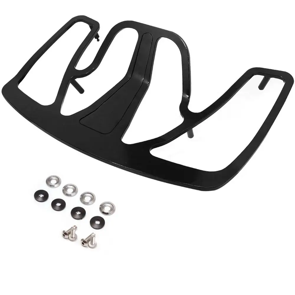 Мотоцикл Кафе racer багажник багажная стойка для Honda GOLDWING GL1800 GL 1800 2001-2011 аксессуары для мотокросса - Цвет: black